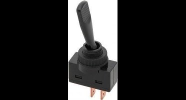 SCHAKELAAR - ‘ON/OFF’ - 12V 20A - ZWART - 2 polig