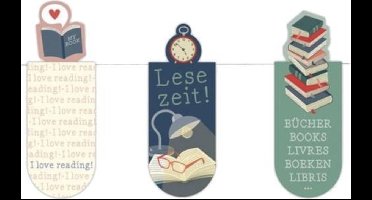 boekenleggerset Leestijd magnetisch 3delig