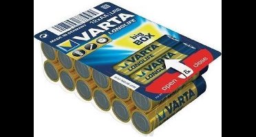 Varta Longlife AA LR6 Alkaline batterij