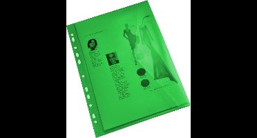 EXXO-HFP # 35336 - A4 Ringband Documententas - Groen - 1 Pak @ 10 stuks