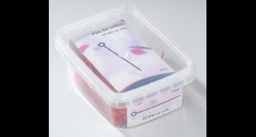 Plastic Naalden 100 Stk Rood