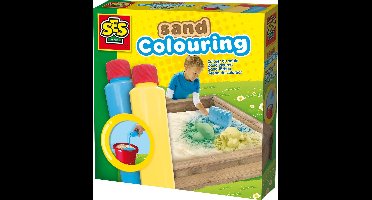 SES Zand kleuren blauw-geel
