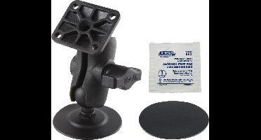 Plakkogel + korte klemhouder Brodit verbinding