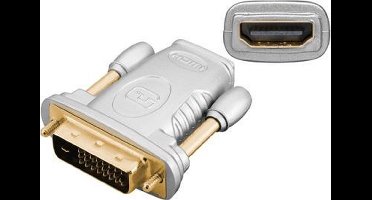 Goobay HT 013 HDMI DVI-D Wit