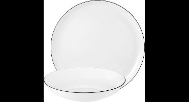 Seltmann Weiden Lido Round Porcelain White 12 pc(s)
