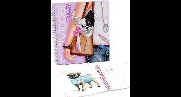 Create Your Topmodel Doggy Colouring Book