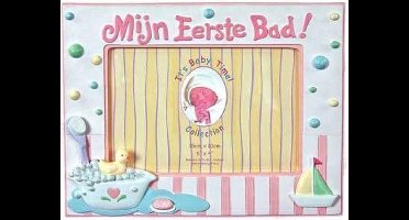 Fotolijst Eerste Bad 10x15 Roze
