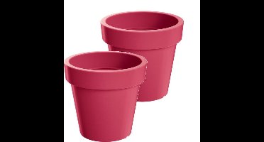 Bloempot Buiten Rond Lofly 16cm FRAMBOOS Prosperplast / 2 STUKS ! /