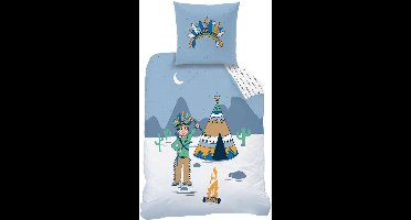 Matt & Rose Petit Indien - Dekbedovertrek - Eenpersoons - 140 x 200 cm - Multi