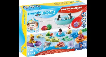 PLAYMOBIL 1.2.3 Aqua Adventskalender 2022 Badplezier - 71086
