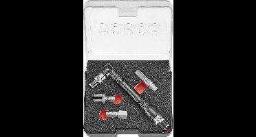 Kunststof carterplug sleutel set voor het vakkundig verwijderen van kunststof carterpluggen