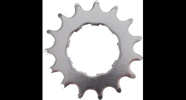 Vwp Tandwiel Opsteek 13t 1/2 X 3/32 Inch Plat Zilver