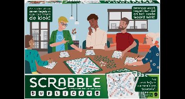 Mattel Games Scrabble Duplicate NL