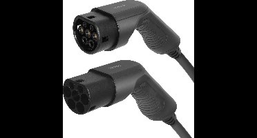 Deltaco e-Charge EV-3215 Oplaadkabel Elektrische Auto - Type 2/Type 2 - 16A/11kW - 5 m