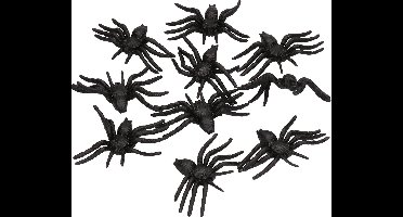 Spinnen creepy 10 stuks, halloween, decoratie