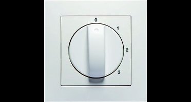 Peha Badora LW centraalplaat 3 standen schakelaar