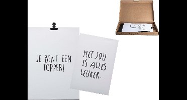 Gusta - Cadeau - Klembord - Brievenbuscadeau