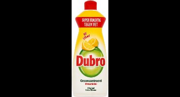 Dubro Afwasmiddel Extra Citroen - 12 x 550 ml - Voordeelverpakking