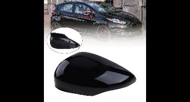 Passend Voor Ford Fiesta MK7 Spiegelkappen Spiegel Buitenspiegel Hoogglans Pianolak Zwart Titanium RS Zetec ST