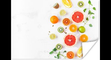 Poster Citrus - Regenboog - Fruit - Zomer - Gezond - 30x20 cm