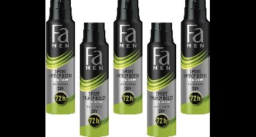Fa men Deospray Sport Power Boost 5 x 150 ml