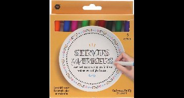 Servies stiften 9 stuks - stiften voor borden - porselein stiften - glas stiften - stiften -