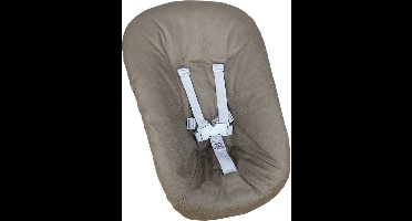#50 newborn hoes, Leger groen suede look, Stokke Tripp Trapp. Ook geschikt voor Kidsmill Up.