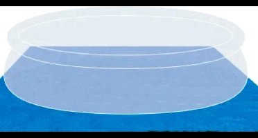 Intex 28048 Zwembad Grondzeil 472 x 472 - vloerbescherming - ondervloer