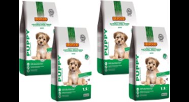 4x Biofood Puppy Small Breed Kalkoen - Hondenvoer - 1.5kg