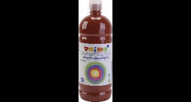 Tempera Verf Mat, bruin, 1000 ml/ 1 fles