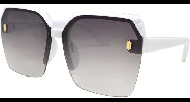 Sun Fun Oversized Retro Zonnebril - Premium Zonnebril - Dames - Trendy & Cool - Festival Zonnebril - UV400