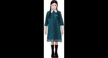Smiffys - Addams Family Wednesday Kinder Kostuum - Kids tm 6 jaar - Zwart