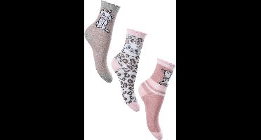 Disney- Disney Classic Marie sokken- Artistokatten - meisjes- 3 paar - maat 23/26