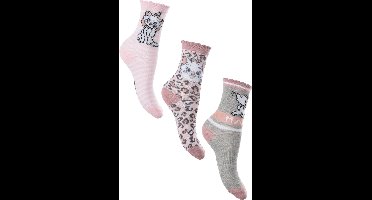 Disney- Disney Classic Marie sokken- Artistokatten - meisjes- 3 paar - maat 27/30
