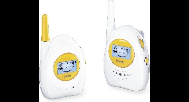 Beurer BY 84 Babyfoon - Analoog - Audio - Max. 800 meter bereik - Visuele weergave emotie baby - Eco+ modus - Incl. 2 netvoedingen en batterijen - 3 Jaar garantie