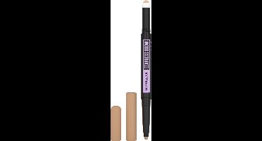 Maybelline New York - Express Brow Duo - 00 Light Blonde - Blond Wenkbrauwpotlood en Poeder