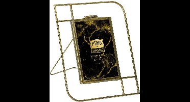 PTMD Tezzy Rechthoekige Fotolijst - 19 x 18 x 21,5 cm - Ijzer - Goud