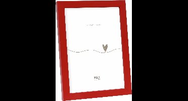Deknudt Frames fotolijst S43AK4 - rood - voor foto 15x20 cm