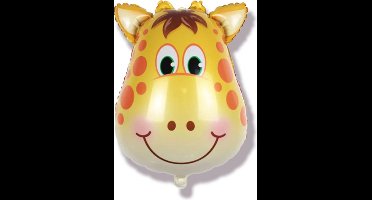 Folieballon Giraf mini, 2 stuks , 28x33cm kindercrea