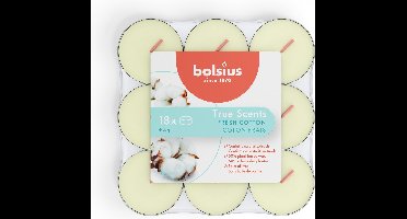 Bolsius Geur Theelichten Verse Katoen - 18