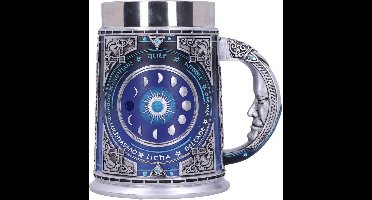 Nemesis Now Bierpul Moon Guide Multicolors - handbeschilderd - (hxbxd) ca. 15,5cm x 16,5cm x 12,5cm