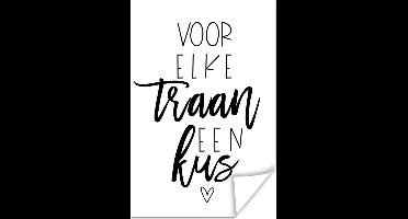Poster Beterschap - Quote - Hartjes - Kus - 20x30 cm