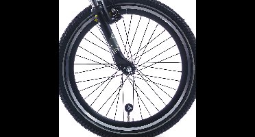 Alpina voorwiel 22 HLQC Trail zwart zw spk