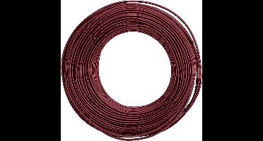 Vaessen Creative Aluminium Draad - 2,5mm - ±37m - 500g - Donkerrood