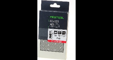 Festool STF 80x133 P40 Granat Schuurstroken VE=10 - 497127