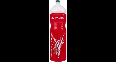 Vaude Bidon Organic 750ml Transparant Rood