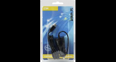 micro-USB autolader 1.5A zwart