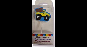 Verjaardagskaarsje kiepwagen, Feestjecreatief