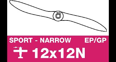 APC - Sport propeller - smal - EP/GP - 12X12N