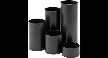 Jalema Re-Solution Bureau organiser zwart 100% gerecycled polystyreen